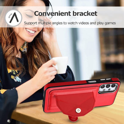 Samsung Galaxy M23 5G Shockproof Leather Phone Case with Card Holder - Stylish, Durable, and Convenient