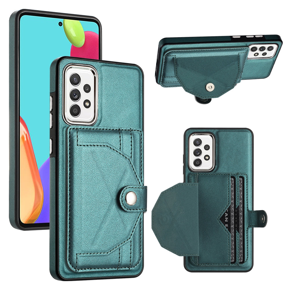Samsung Galaxy A53 5G Shockproof Leather Phone Case with Card Holder - Stylish, Durable, and Convenient
