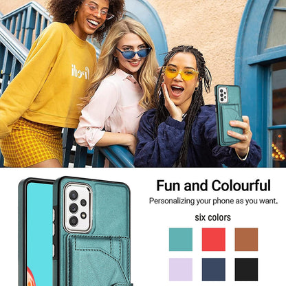 Samsung Galaxy A53 5G Shockproof Leather Phone Case with Card Holder - Stylish, Durable, and Convenient