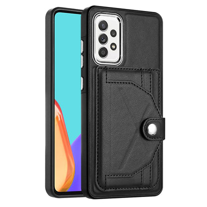 Samsung Galaxy A53 5G Shockproof Leather Phone Case with Card Holder - Stylish, Durable, and Convenient