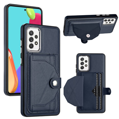 Samsung Galaxy A53 5G Shockproof Leather Phone Case with Card Holder - Stylish, Durable, and Convenient