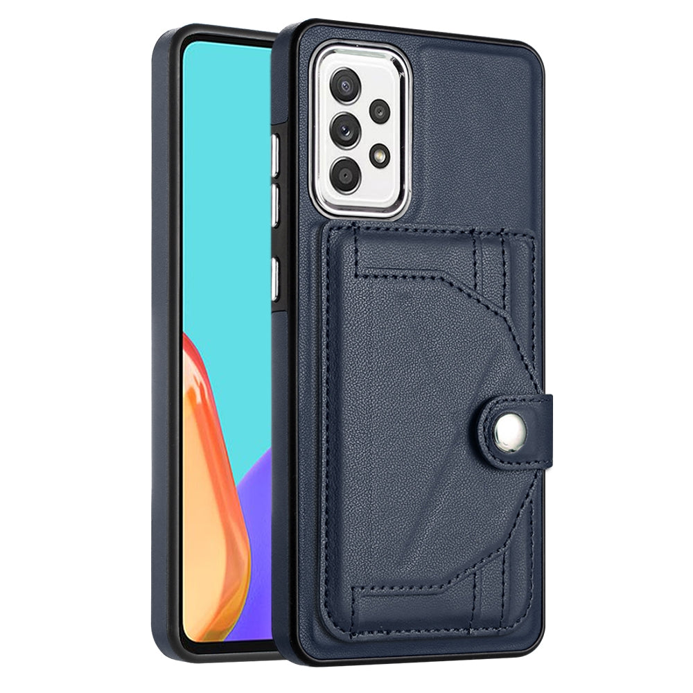 Samsung Galaxy A53 5G Shockproof Leather Phone Case with Card Holder - Stylish, Durable, and Convenient