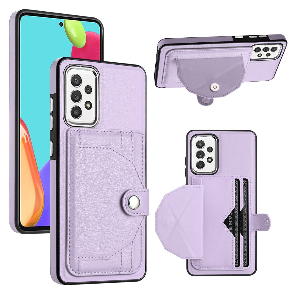 Samsung Galaxy A53 5G Shockproof Leather Phone Case with Card Holder - Stylish, Durable, and Convenient