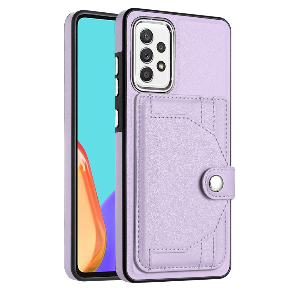 Samsung Galaxy A53 5G Shockproof Leather Phone Case with Card Holder - Stylish, Durable, and Convenient