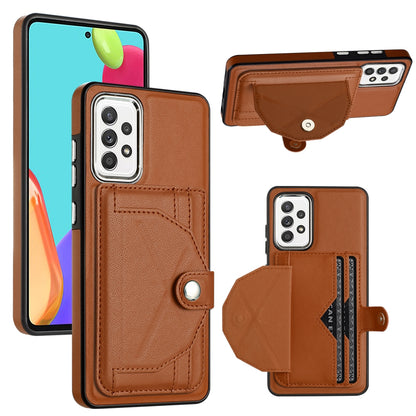 Samsung Galaxy A53 5G Shockproof Leather Phone Case with Card Holder - Stylish, Durable, and Convenient