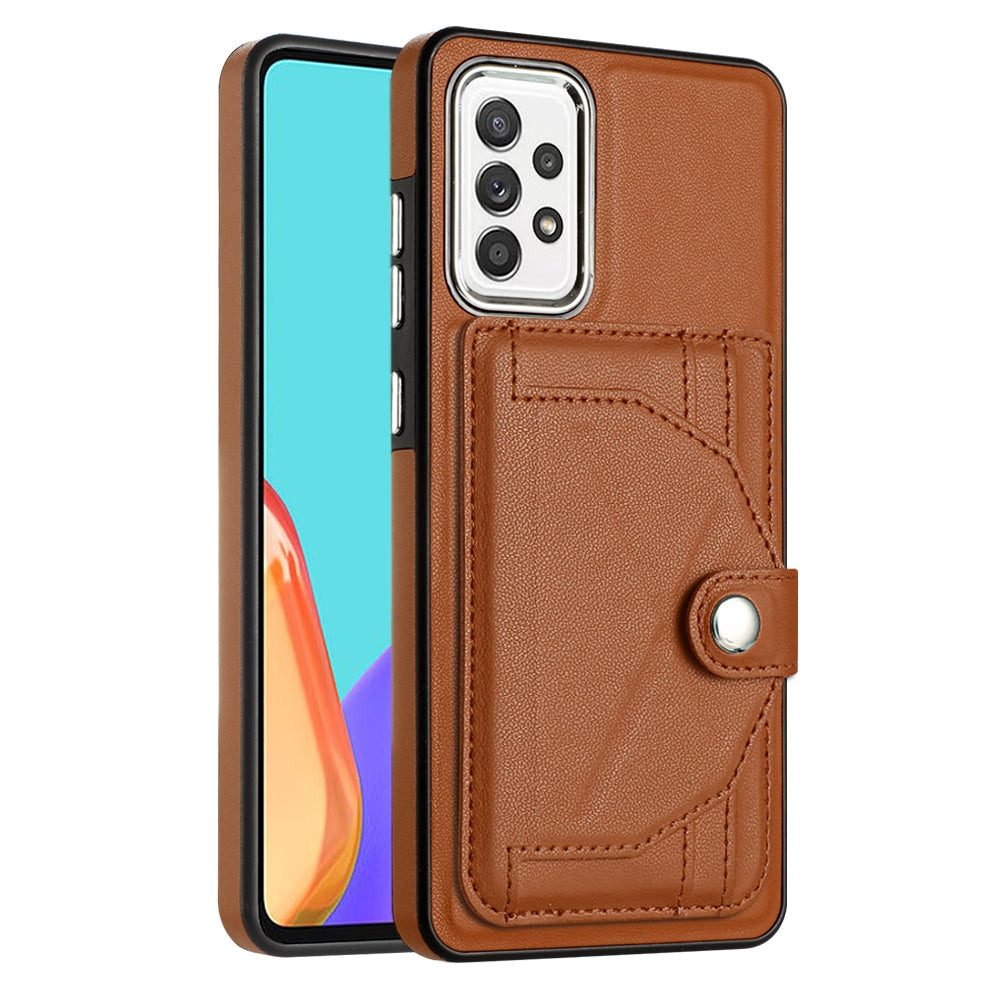 Samsung Galaxy A53 5G Shockproof Leather Phone Case with Card Holder - Stylish, Durable, and Convenient