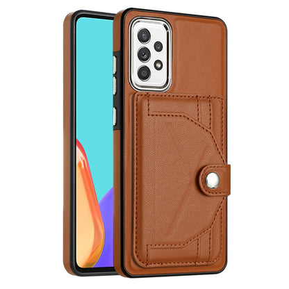 Samsung Galaxy A53 5G Shockproof Leather Phone Case with Card Holder - Stylish, Durable, and Convenient