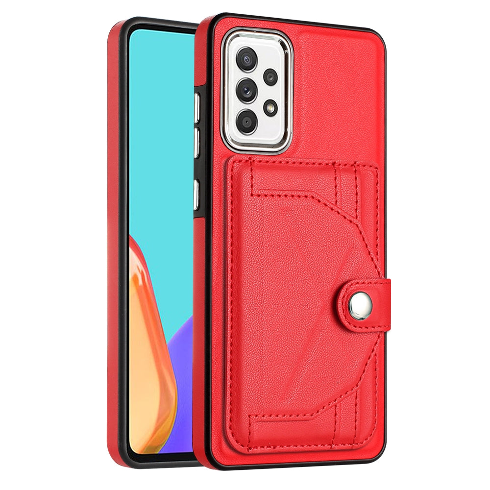 Samsung Galaxy A53 5G Shockproof Leather Phone Case with Card Holder - Stylish, Durable, and Convenient