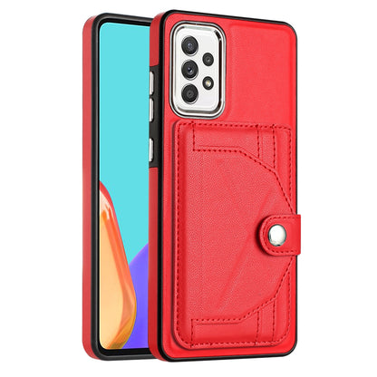 Samsung Galaxy A53 5G Shockproof Leather Phone Case with Card Holder - Stylish, Durable, and Convenient
