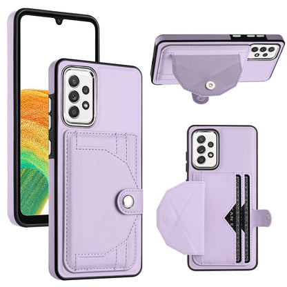 Samsung Galaxy A33 5G Shockproof Leather Phone Case with Card Holder - Stylish, Durable, and Convenient