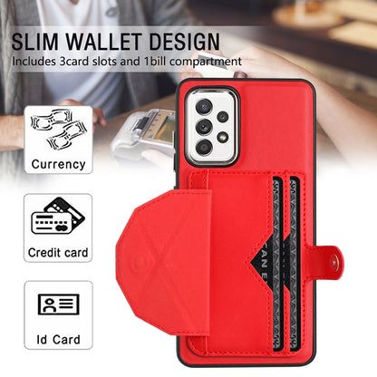Samsung Galaxy A33 5G Shockproof Leather Phone Case with Card Holder - Stylish, Durable, and Convenient