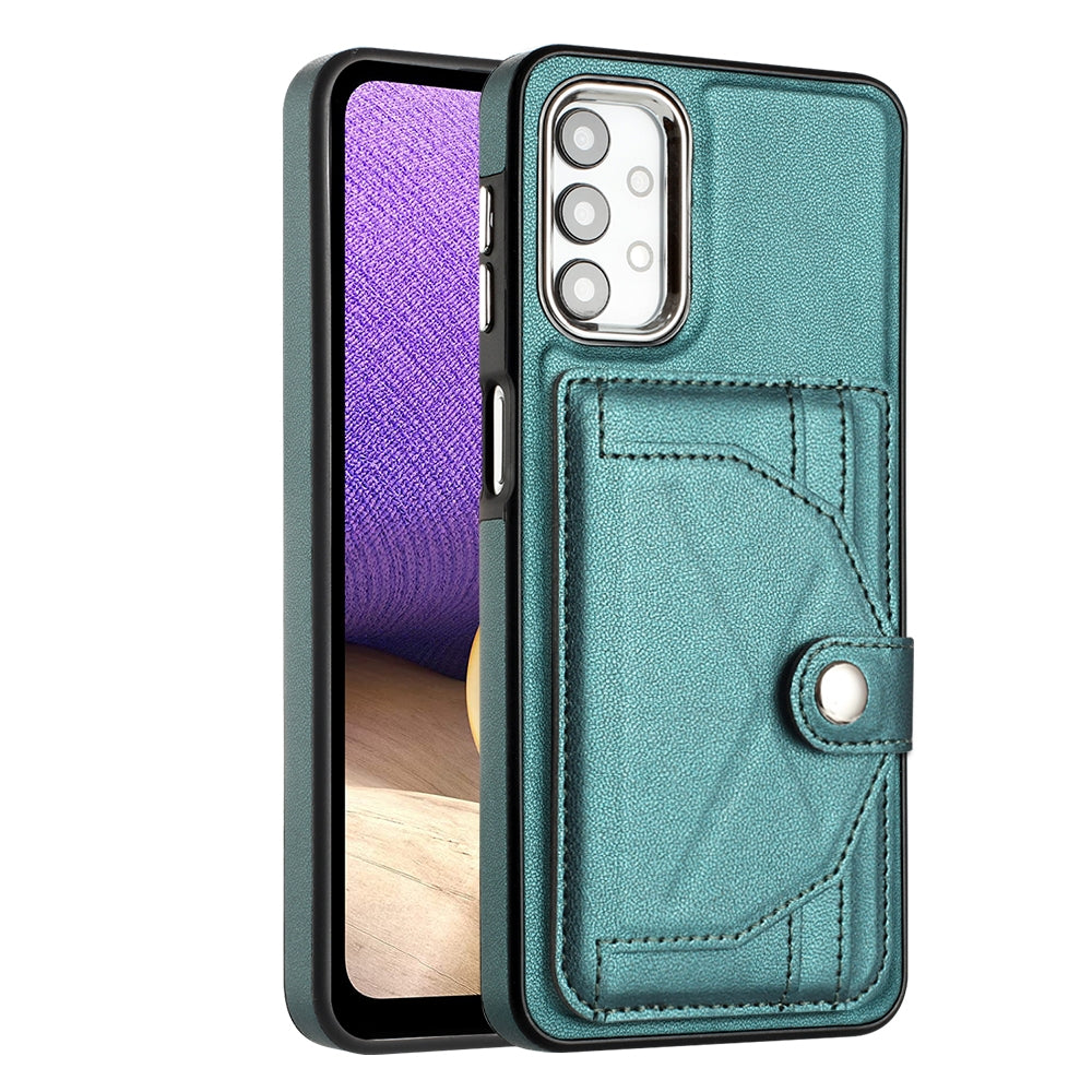 Samsung Galaxy A13 4G Shockproof Leather Phone Case with Card Holder - Stylish, Durable, and Convenient