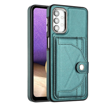 Samsung Galaxy A13 4G Shockproof Leather Phone Case with Card Holder - Stylish, Durable, and Convenient