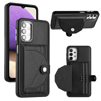 Samsung Galaxy A13 4G Shockproof Leather Phone Case with Card Holder - Stylish, Durable, and Convenient