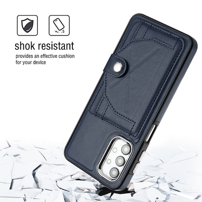 Samsung Galaxy A13 4G Shockproof Leather Phone Case with Card Holder - Stylish, Durable, and Convenient