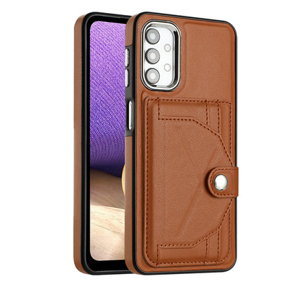 Samsung Galaxy A13 4G Shockproof Leather Phone Case with Card Holder - Stylish, Durable, and Convenient