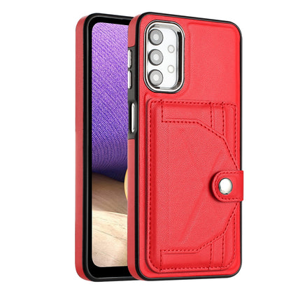 Samsung Galaxy A13 4G Shockproof Leather Phone Case with Card Holder - Stylish, Durable, and Convenient