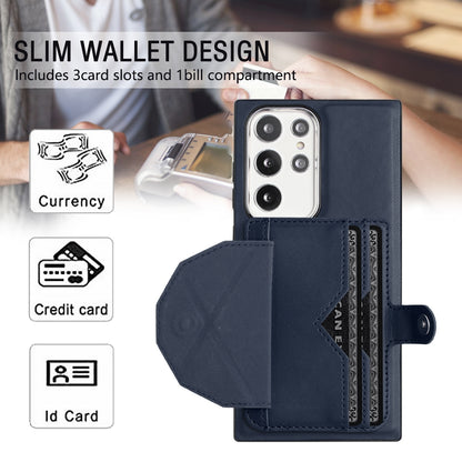 Samsung Galaxy S22 Ultra 5G Shockproof Leather Phone Case with Card Holder - Stylish, Durable, and Convenient