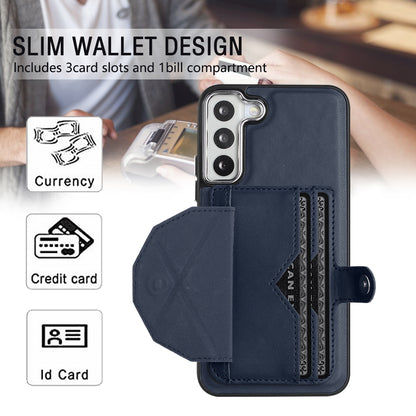 Samsung Galaxy S22+ 5G Shockproof Leather Phone Case with Card Holder - Stylish, Durable, and Convenient