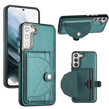 Samsung Galaxy S22 5G Shockproof Leather Phone Case with Card Holder - Stylish, Durable, and Convenient