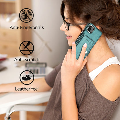 Samsung Galaxy A22 5G Shockproof Leather Phone Case with Card Holder - Stylish, Durable, and Convenient