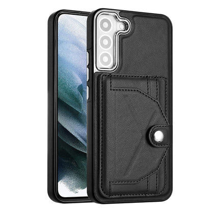 Samsung Galaxy S21 FE 5G Shockproof Leather Phone Case with Card Holder - Stylish, Durable, and Convenient