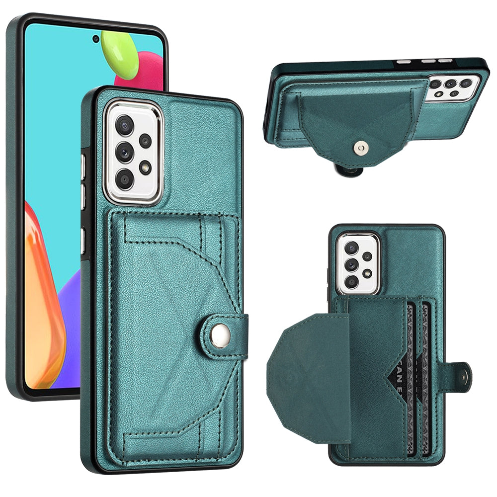 Samsung Galaxy A32 4G Shockproof Leather Phone Case with Card Holder - Stylish, Durable, and Convenient