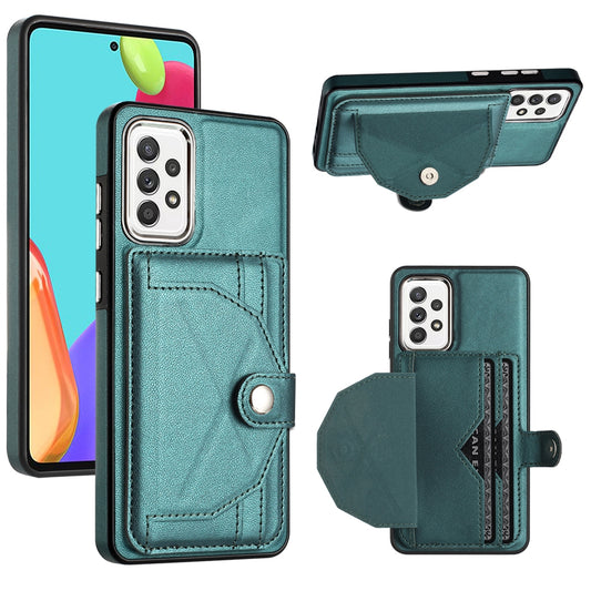 Samsung Galaxy A32 4G Shockproof Leather Phone Case with Card Holder - Stylish, Durable, and Convenient