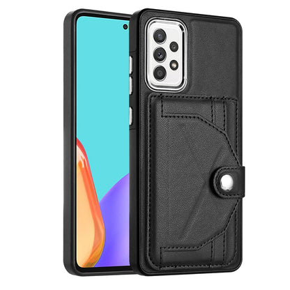 Samsung Galaxy A32 4G Shockproof Leather Phone Case with Card Holder - Stylish, Durable, and Convenient