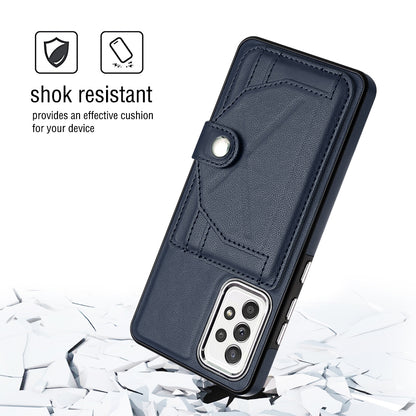 Samsung Galaxy A32 4G Shockproof Leather Phone Case with Card Holder - Stylish, Durable, and Convenient