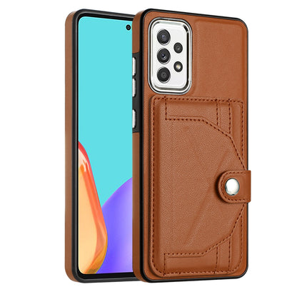 Samsung Galaxy A32 4G Shockproof Leather Phone Case with Card Holder - Stylish, Durable, and Convenient