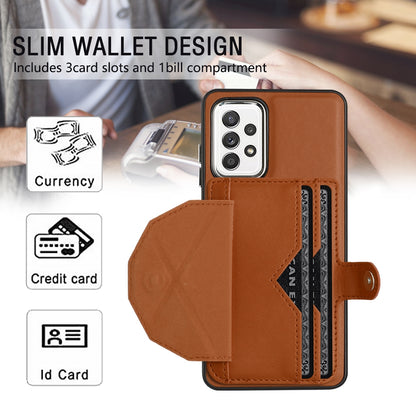 Samsung Galaxy A32 4G Shockproof Leather Phone Case with Card Holder - Stylish, Durable, and Convenient
