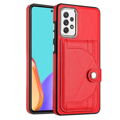 Samsung Galaxy A32 4G Shockproof Leather Phone Case with Card Holder - Stylish, Durable, and Convenient