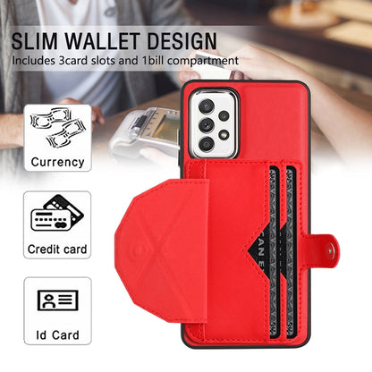Samsung Galaxy A32 4G Shockproof Leather Phone Case with Card Holder - Stylish, Durable, and Convenient