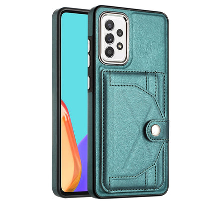 Samsung Galaxy A52 4G Shockproof Leather Phone Case with Card Holder - Stylish, Durable, and Convenient