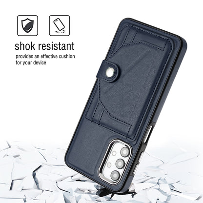 Samsung Galaxy A32 5G Shockproof Leather Phone Case with Card Holder - Stylish, Durable, and Convenient