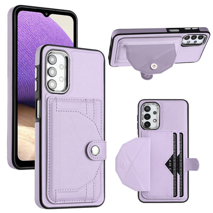 Samsung Galaxy A32 5G Shockproof Leather Phone Case with Card Holder - Stylish, Durable, and Convenient