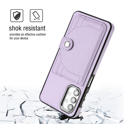 Samsung Galaxy A32 5G Shockproof Leather Phone Case with Card Holder - Stylish, Durable, and Convenient