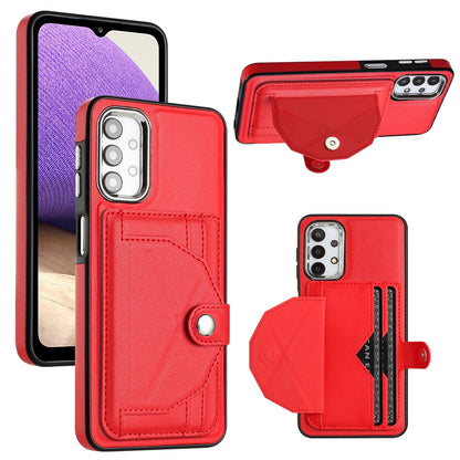 Samsung Galaxy A32 5G Shockproof Leather Phone Case with Card Holder - Stylish, Durable, and Convenient