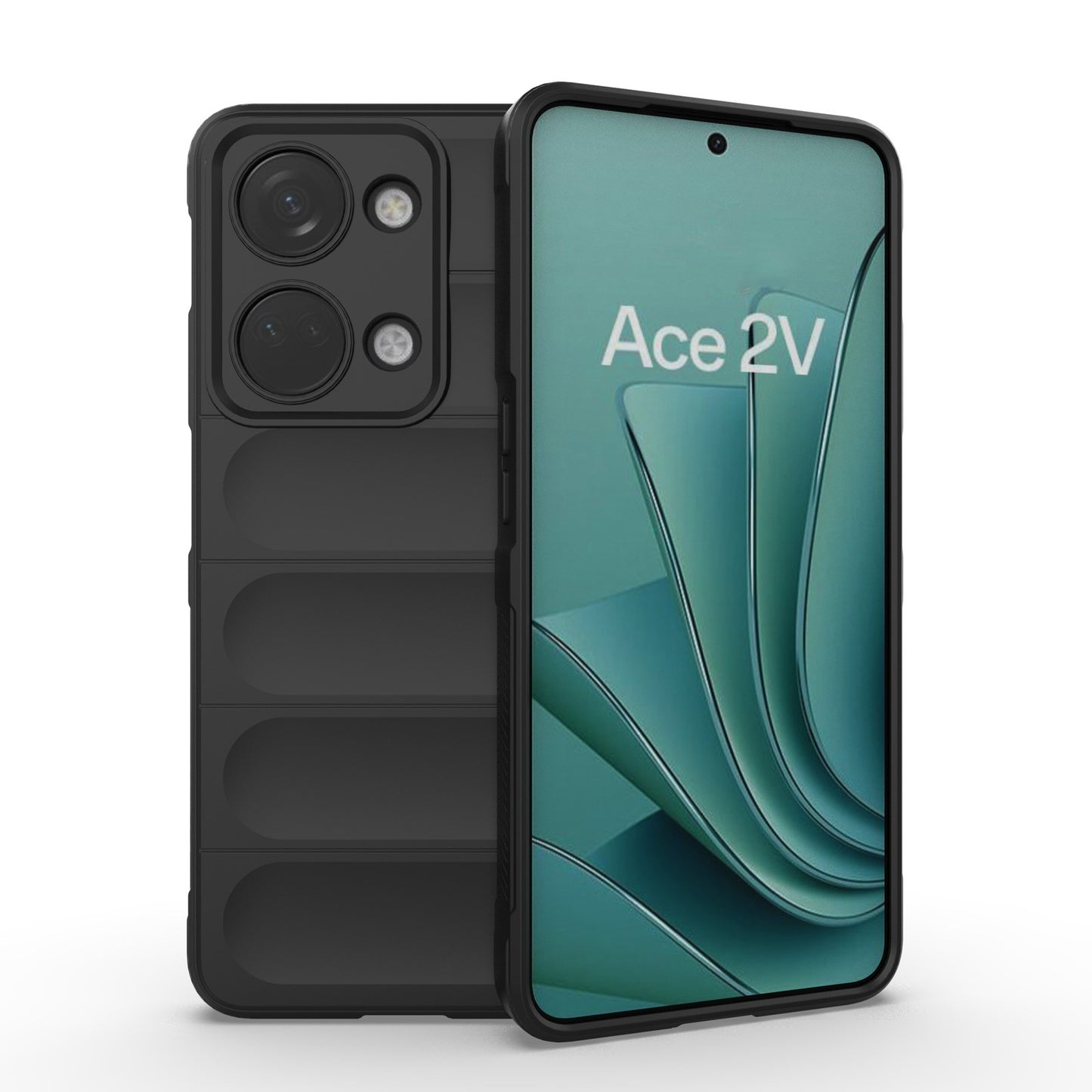 OnePlus Ace 2V Magic Shield TPU + Flannel Phone Case: Durable, Non-toxic, Easy Access, Stylish Design