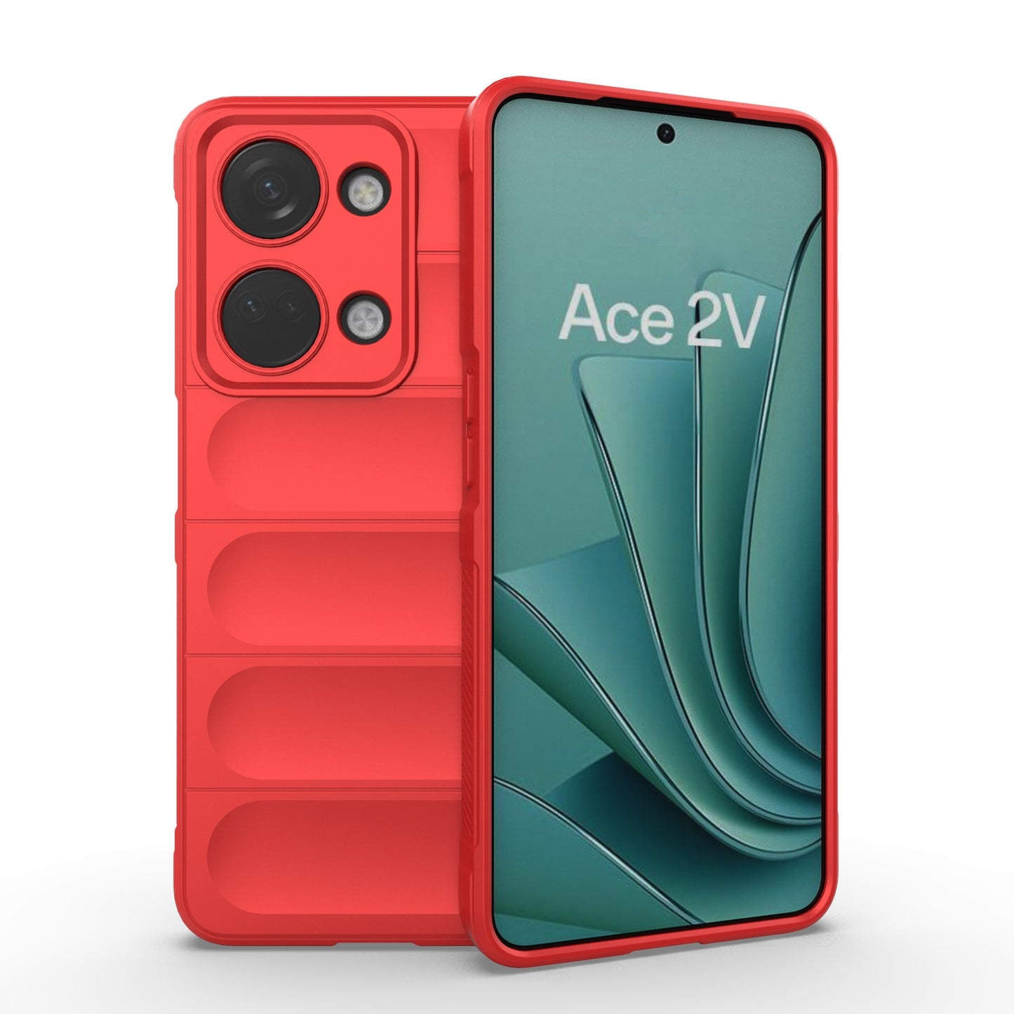 OnePlus Ace 2V Magic Shield TPU + Flannel Phone Case: Durable, Non-toxic, Easy Access, Stylish Design