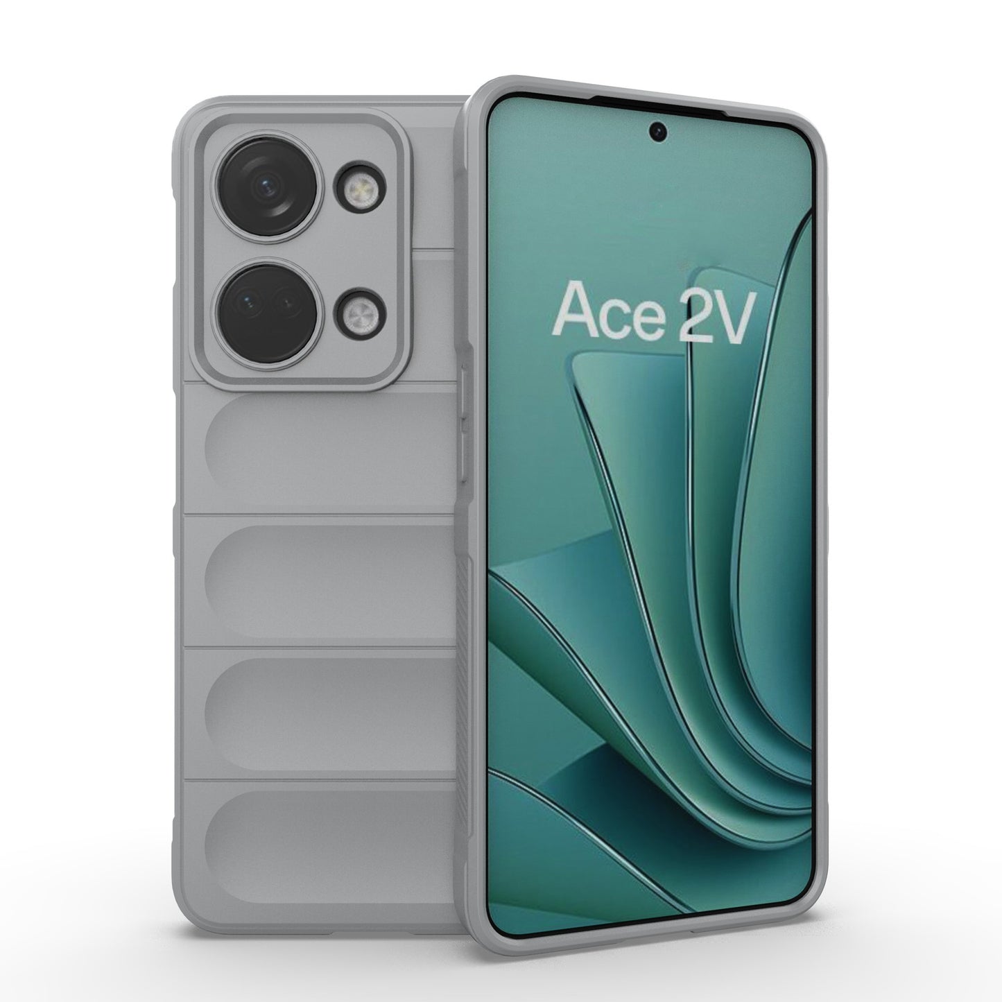 OnePlus Ace 2V Magic Shield TPU + Flannel Phone Case: Durable, Non-toxic, Easy Access, Stylish Design