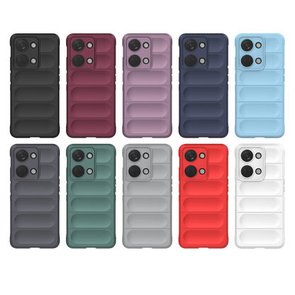 OnePlus Ace 2V Magic Shield TPU + Flannel Phone Case: Durable, Non-toxic, Easy Access, Stylish Design
