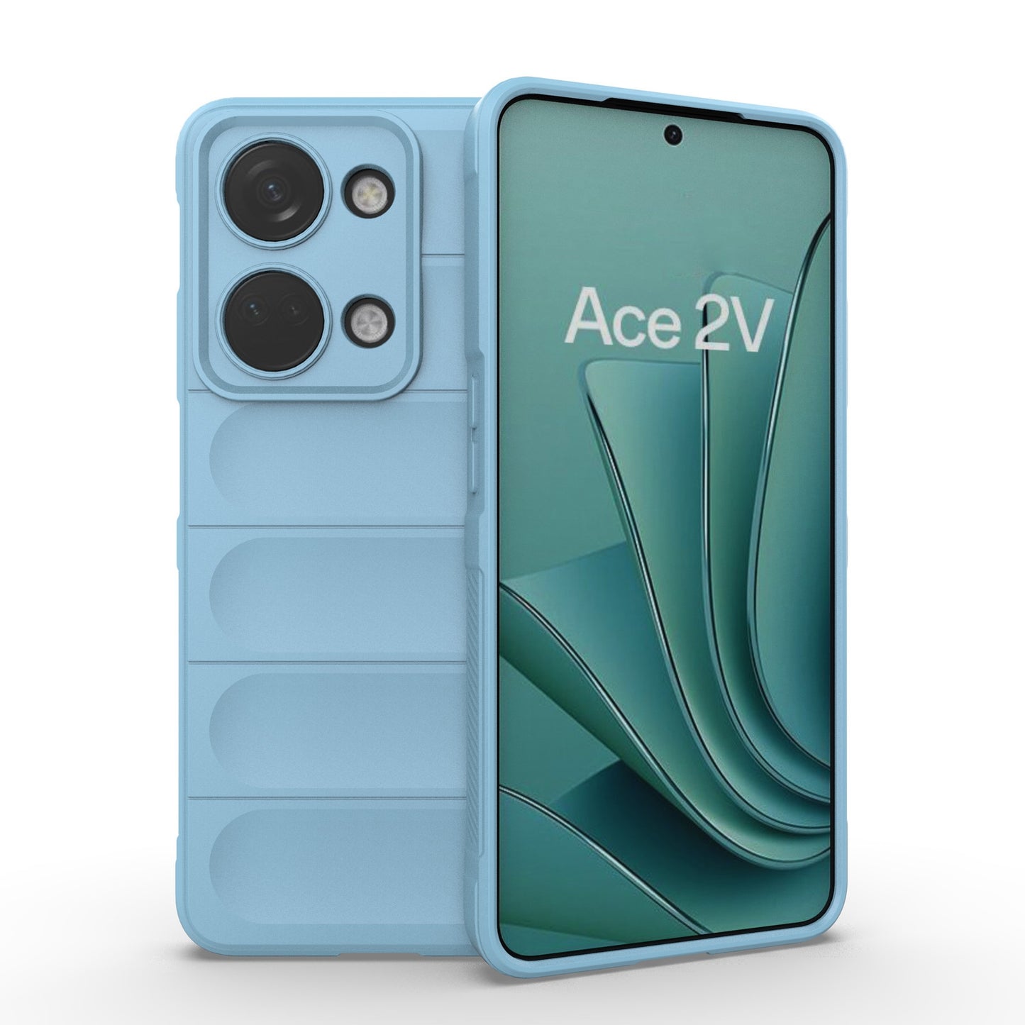 OnePlus Ace 2V Magic Shield TPU + Flannel Phone Case: Durable, Non-toxic, Easy Access, Stylish Design