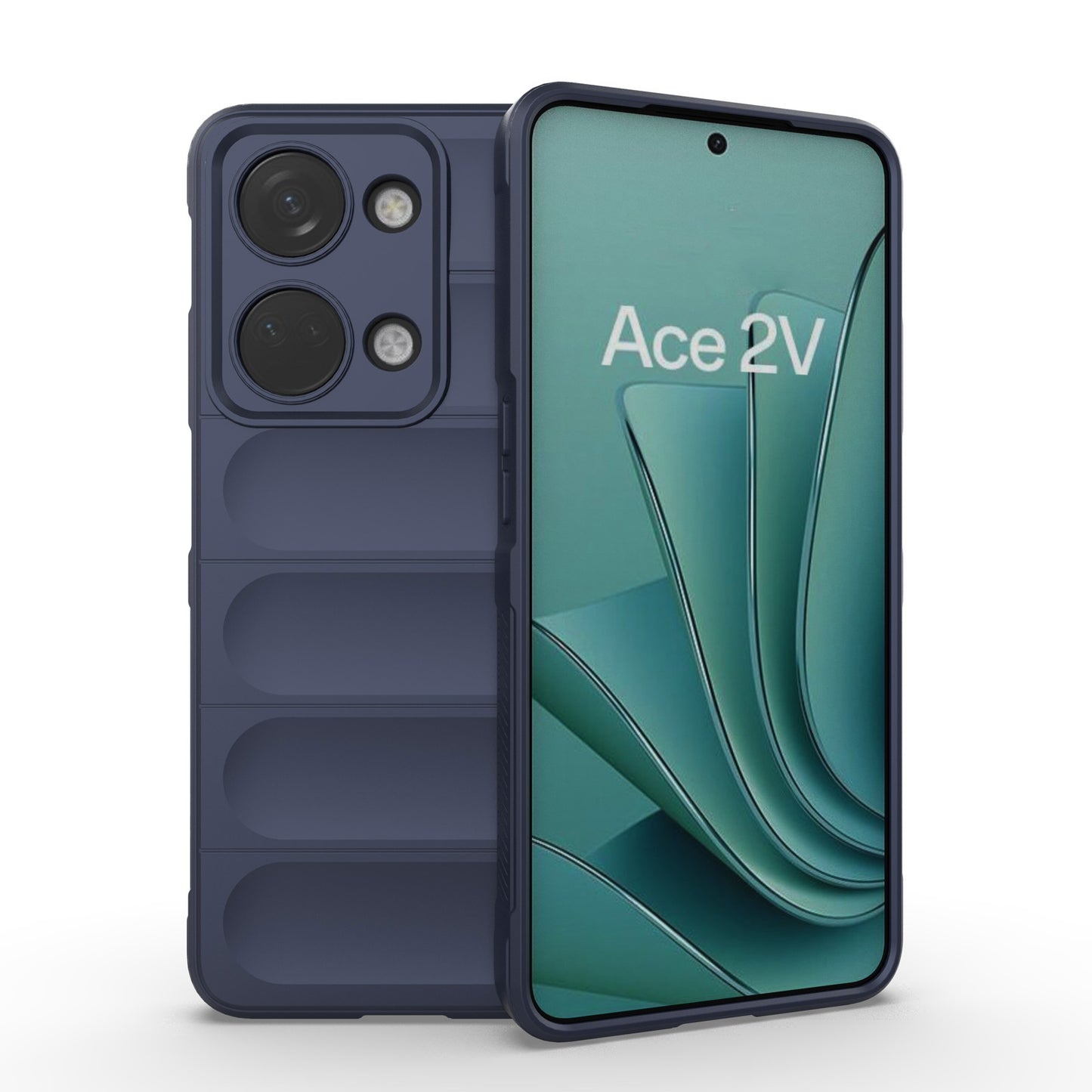 OnePlus Ace 2V Magic Shield TPU + Flannel Phone Case: Durable, Non-toxic, Easy Access, Stylish Design