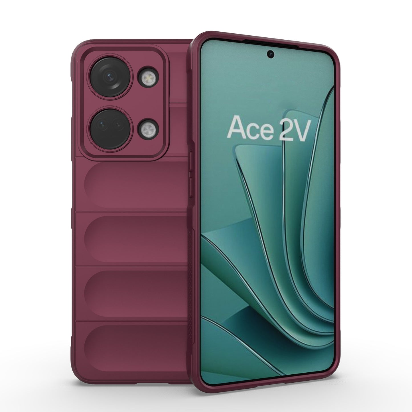 OnePlus Ace 2V Magic Shield TPU + Flannel Phone Case: Durable, Non-toxic, Easy Access, Stylish Design