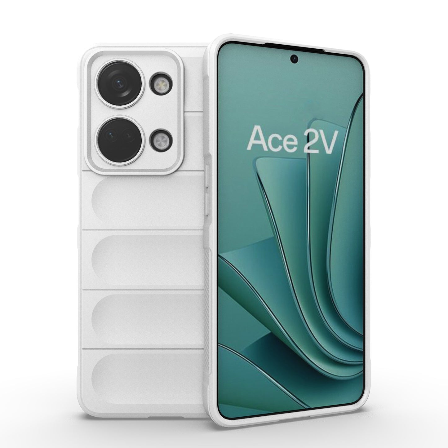 OnePlus Ace 2V Magic Shield TPU + Flannel Phone Case: Durable, Non-toxic, Easy Access, Stylish Design