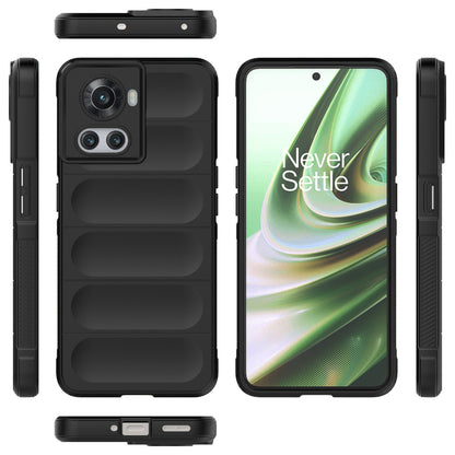 OnePlus 10R 5G Global Magic Shield TPU + Flannel Phone Case: Durable, Non-toxic, Easy Access, Stylish Design