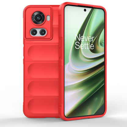 OnePlus 10R 5G Global Magic Shield TPU + Flannel Phone Case: Durable, Non-toxic, Easy Access, Stylish Design
