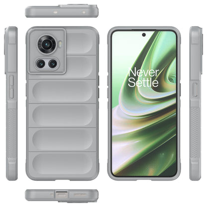 OnePlus 10R 5G Global Magic Shield TPU + Flannel Phone Case: Durable, Non-toxic, Easy Access, Stylish Design